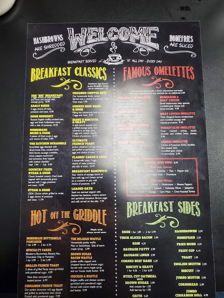 Meet Me At Irene's The "Big" Breakfast