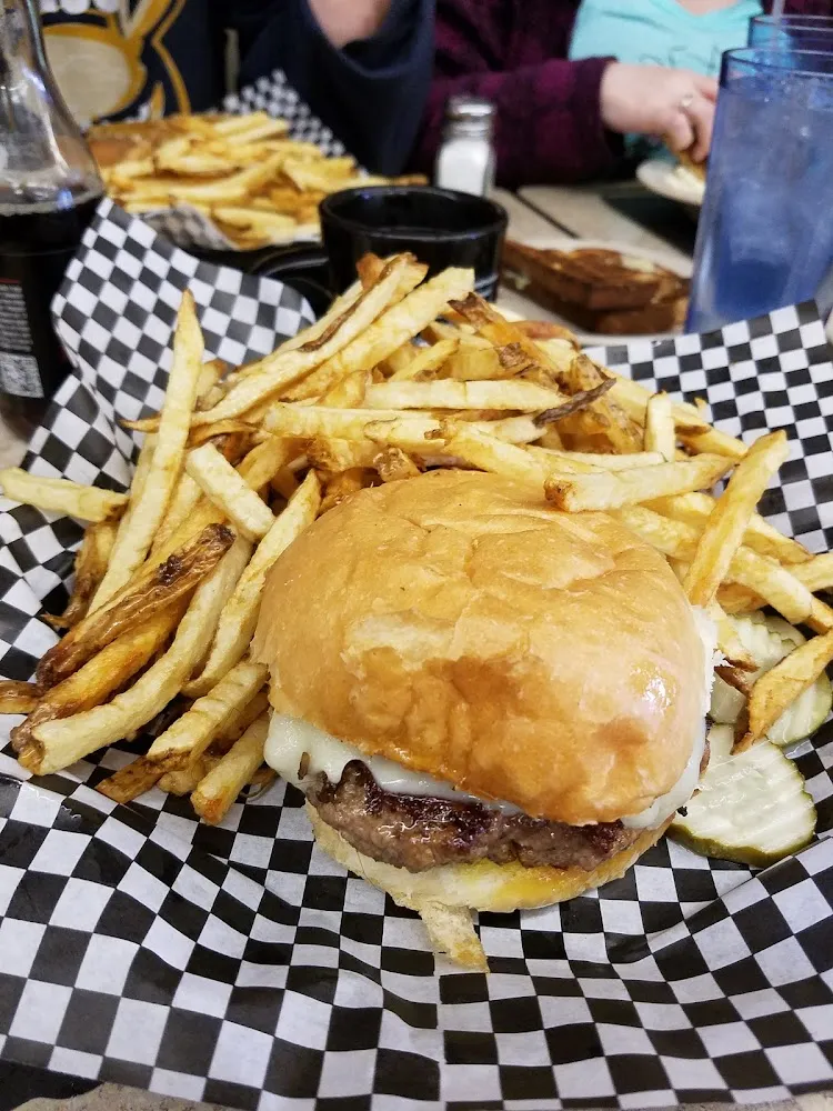 Mushroom Swiss Burger